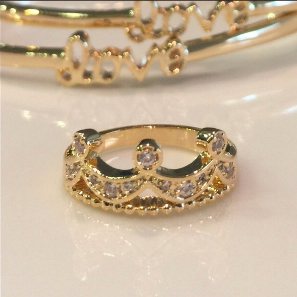 Tiara Midi Ring 👑 - Picture 2 of 3